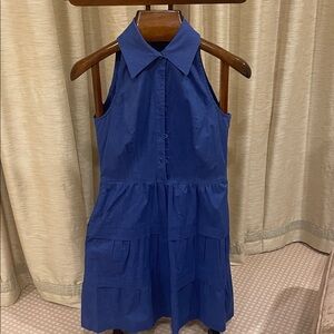 Shoshanna Blue Sleeveless Dress